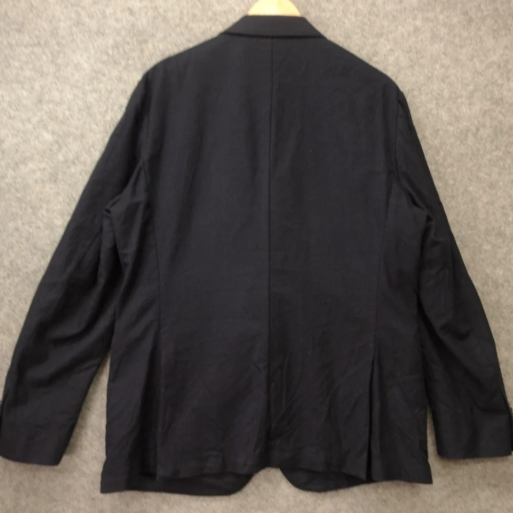 J Crew Ludlow Blazer Mens 44R Navy Blue SLIM Suit Jacket MOON English Wool